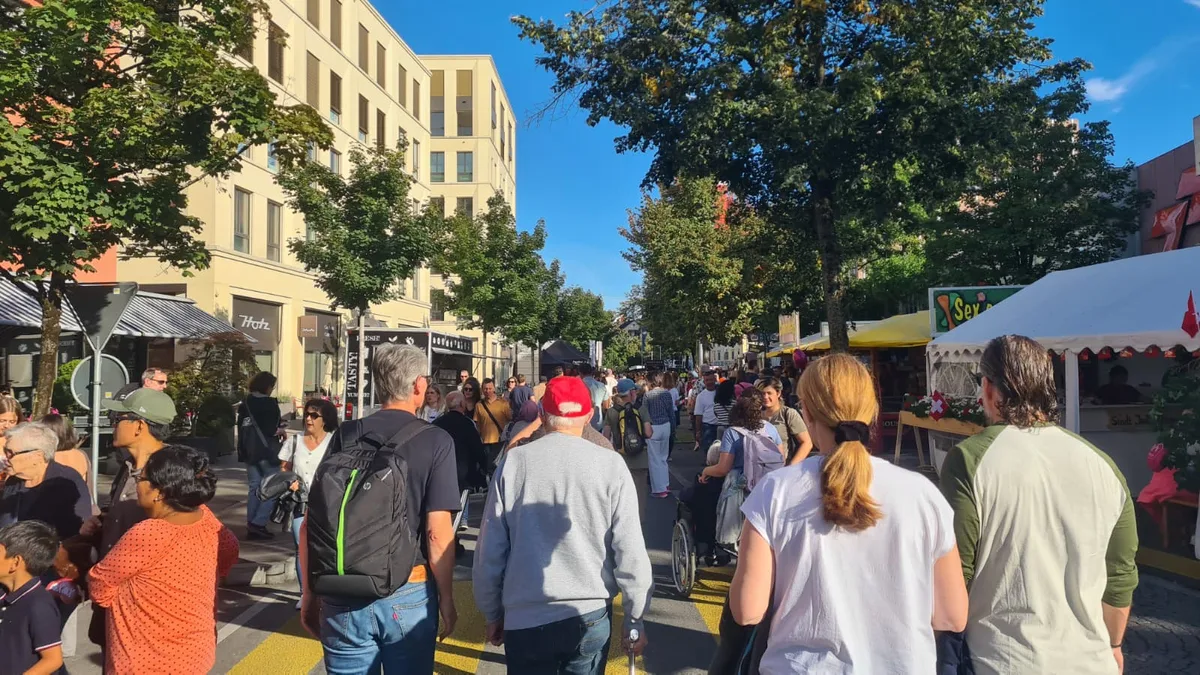 Werden es zu viele Besucher am Stadtfest, folgen Konsequenzen.